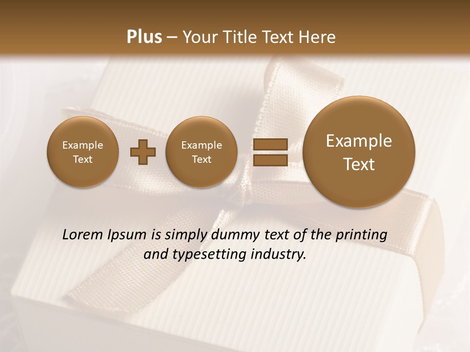 Wedding Gift PowerPoint Template