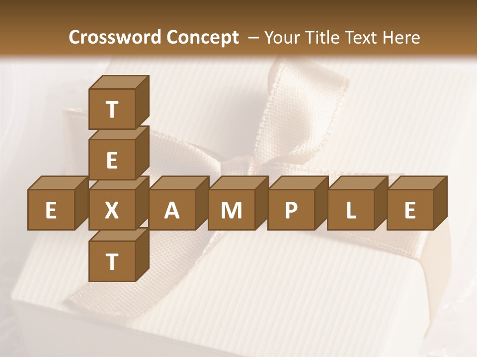 Wedding Gift PowerPoint Template