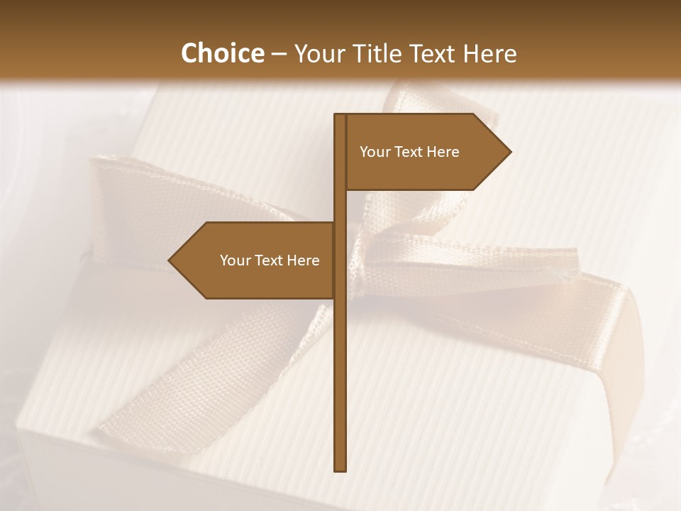 Wedding Gift PowerPoint Template