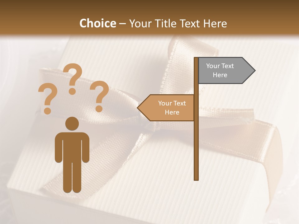 Wedding Gift PowerPoint Template