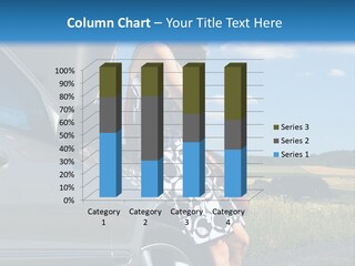 Broken Down Car PowerPoint Template