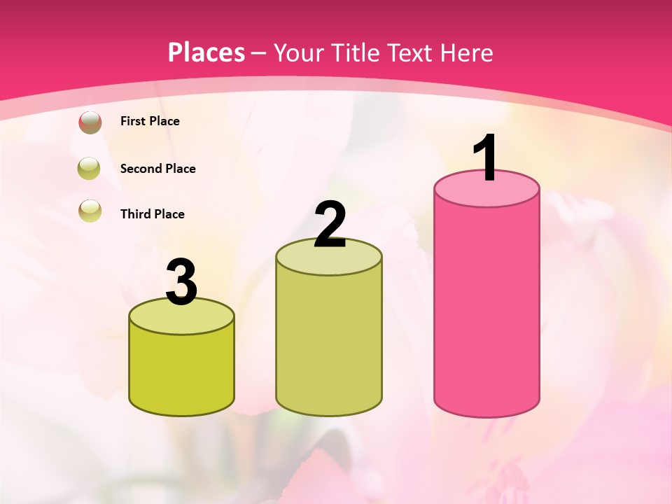 Flowers Bunch Desktops PowerPoint Template