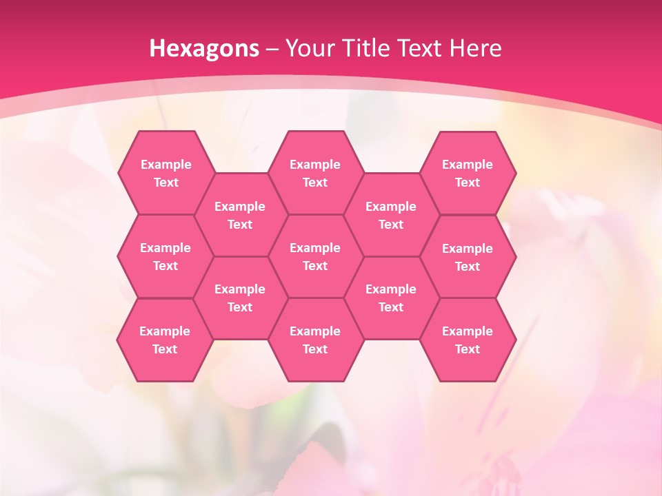 Flowers Bunch Desktops PowerPoint Template