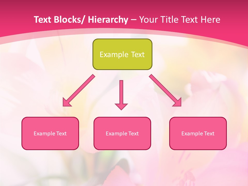 Flowers Bunch Desktops PowerPoint Template