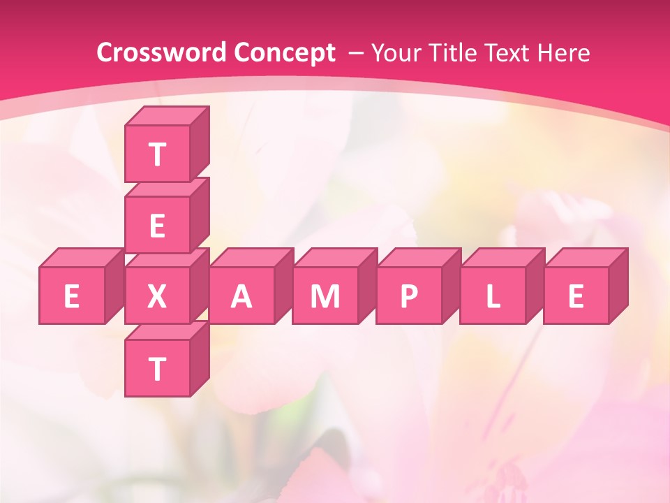 Flowers Bunch Desktops PowerPoint Template