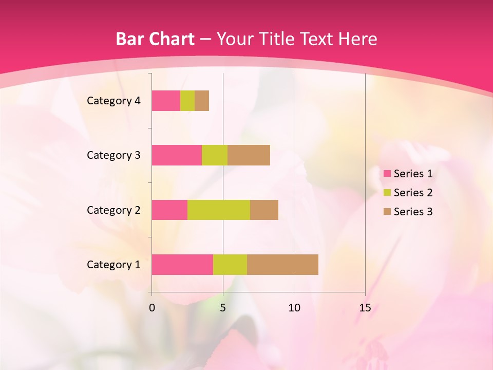 Flowers Bunch Desktops PowerPoint Template
