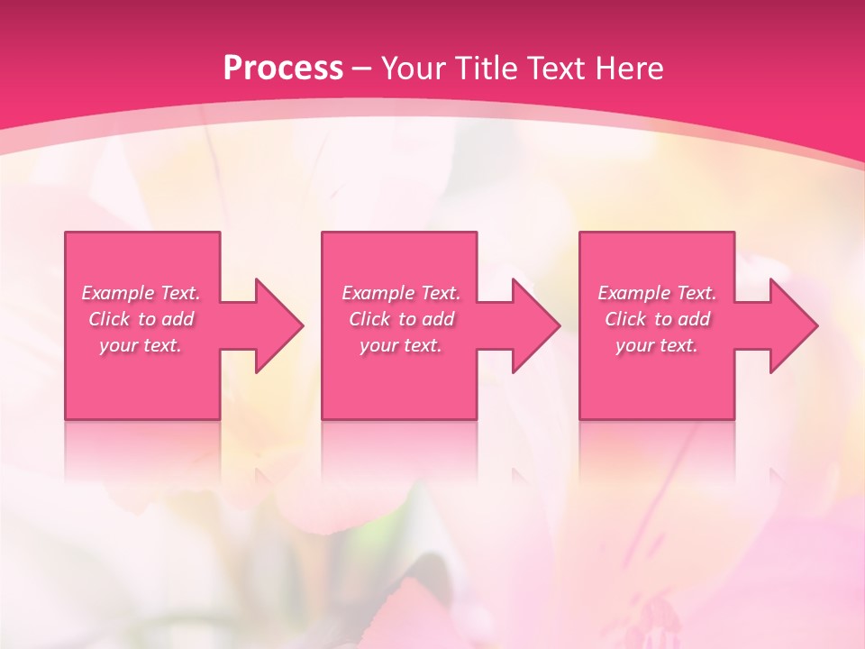 Flowers Bunch Desktops PowerPoint Template