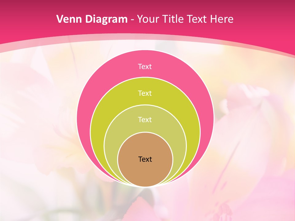 Flowers Bunch Desktops PowerPoint Template