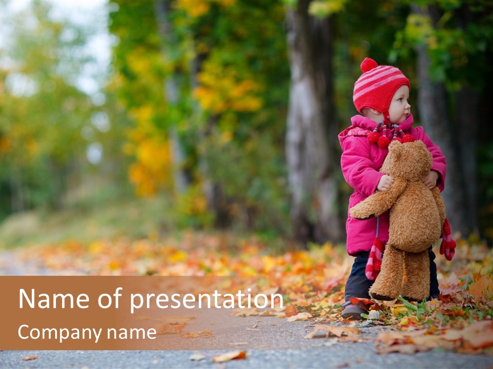 Cute Baby PowerPoint Template