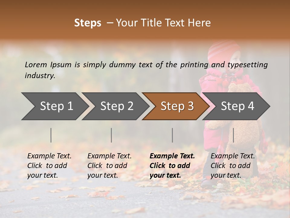 Cute Baby PowerPoint Template
