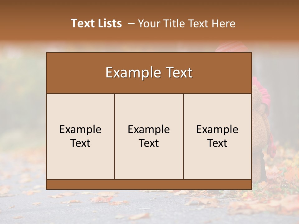 Cute Baby PowerPoint Template