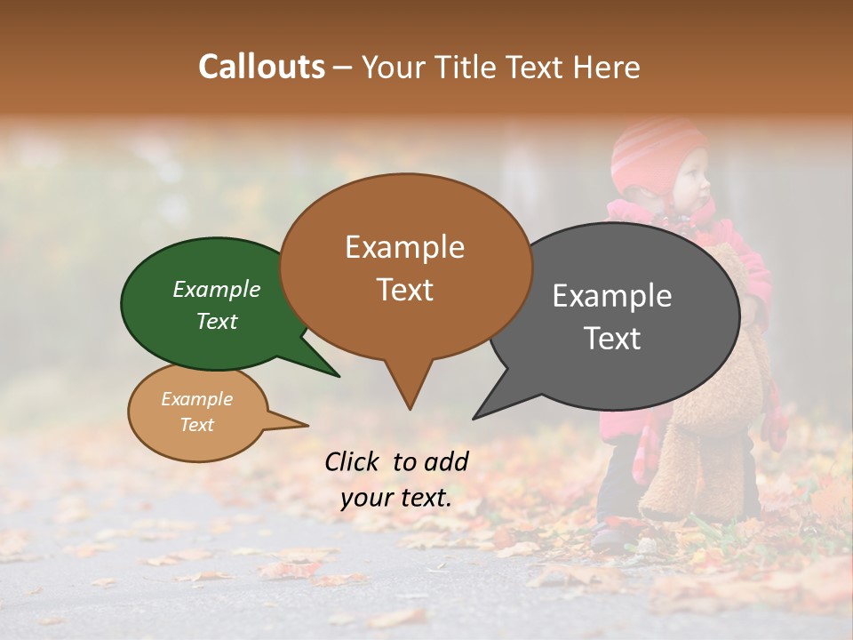 Cute Baby PowerPoint Template