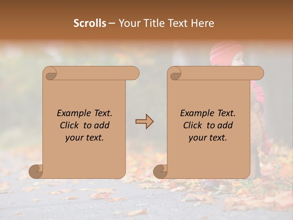 Cute Baby PowerPoint Template