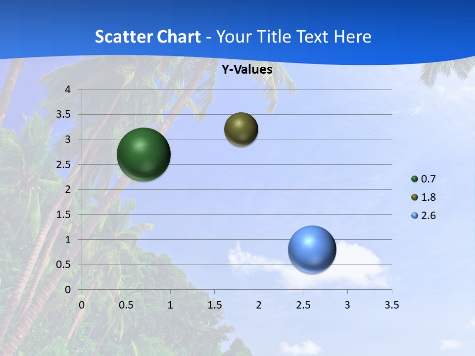 Scenery Wave Cloud PowerPoint Template