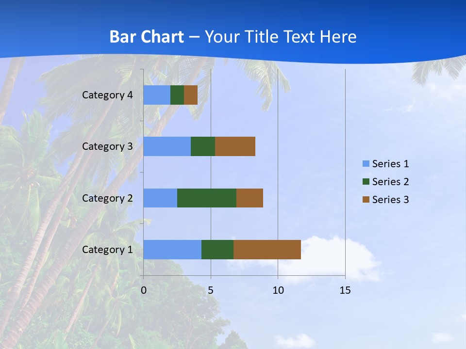 Scenery Wave Cloud PowerPoint Template