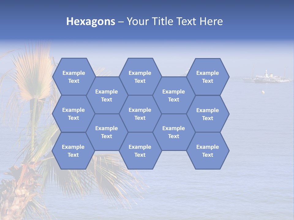 French Riviera Yacht PowerPoint Template