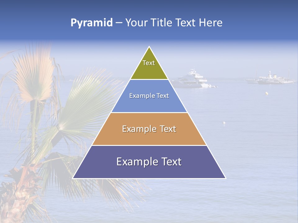 French Riviera Yacht PowerPoint Template