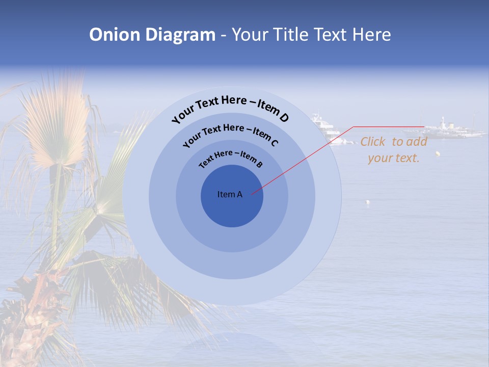 French Riviera Yacht PowerPoint Template