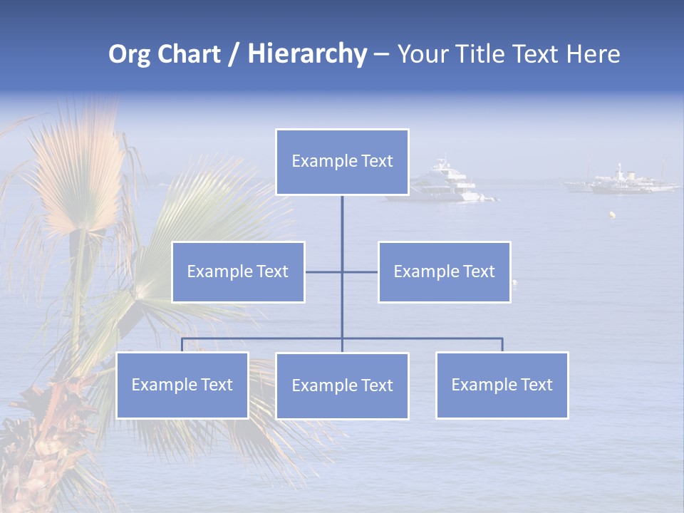 French Riviera Yacht PowerPoint Template