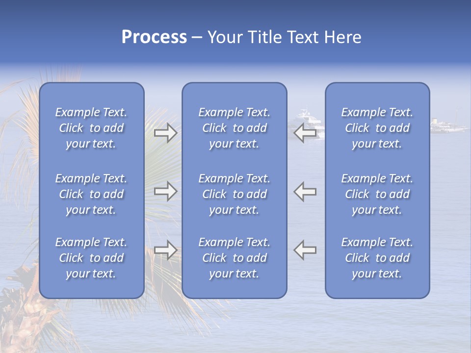 French Riviera Yacht PowerPoint Template