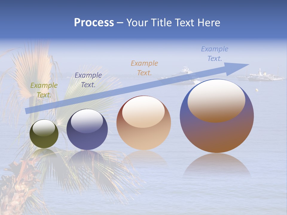 French Riviera Yacht PowerPoint Template