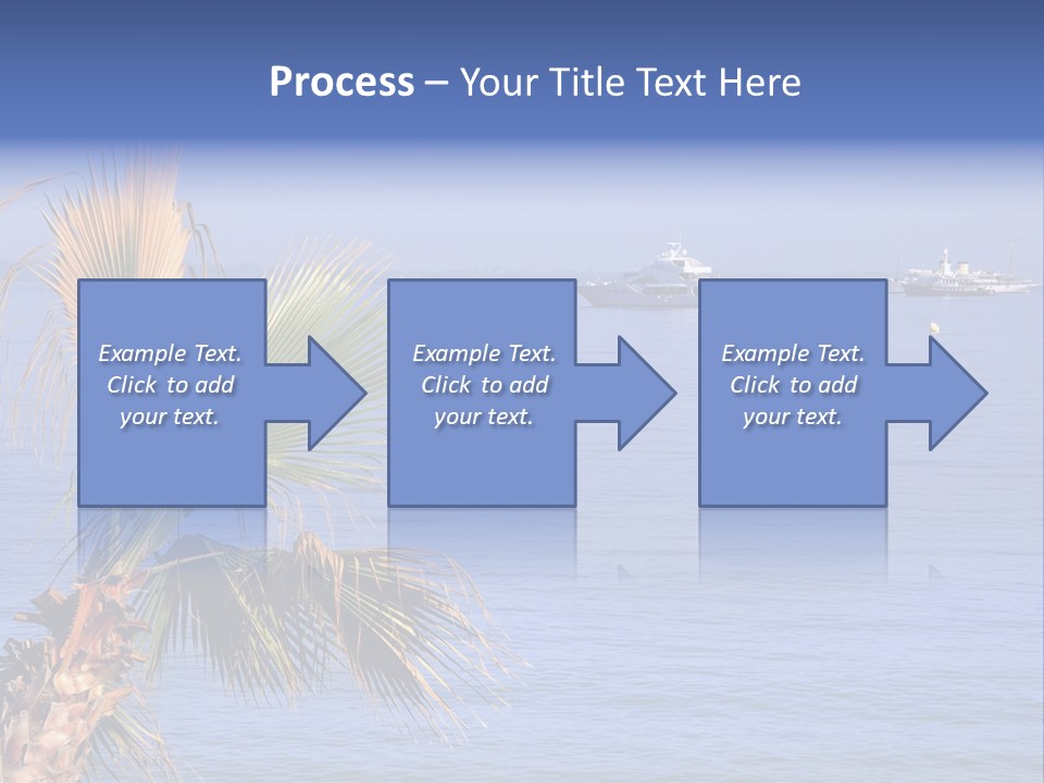 French Riviera Yacht PowerPoint Template