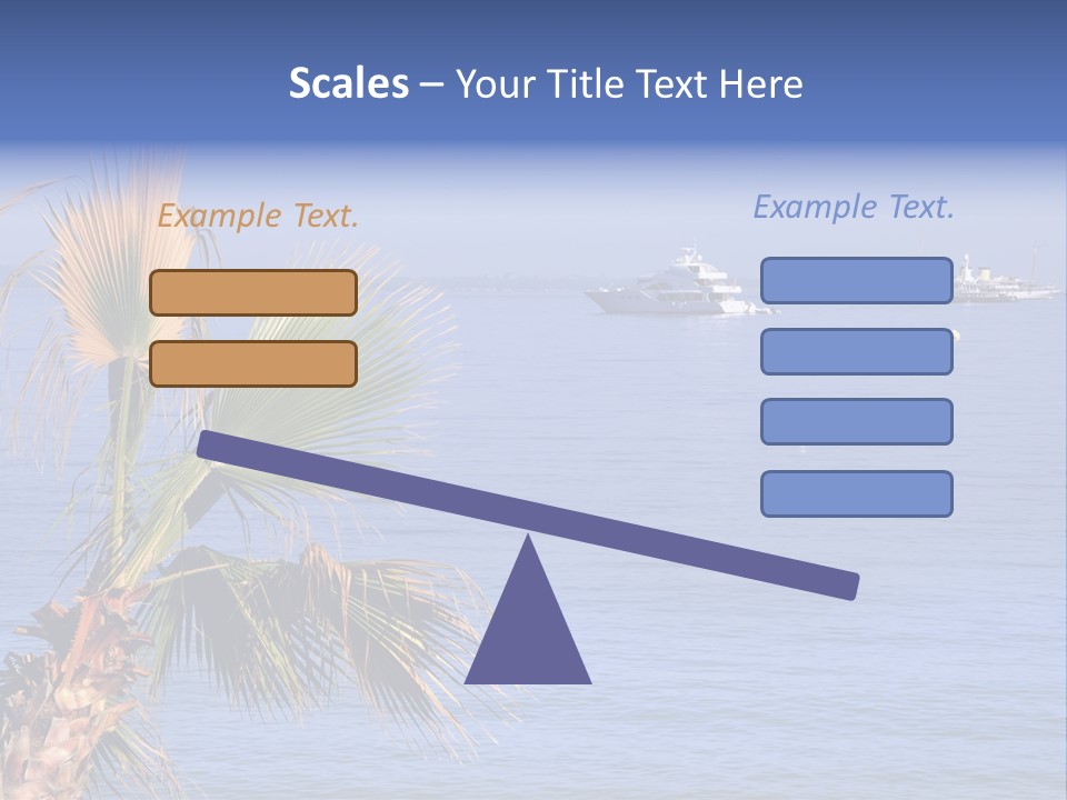 French Riviera Yacht PowerPoint Template