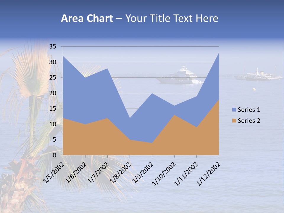 French Riviera Yacht PowerPoint Template