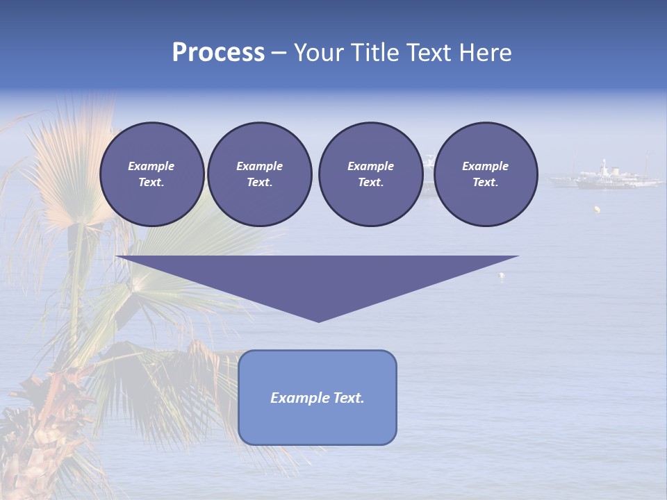 French Riviera Yacht PowerPoint Template