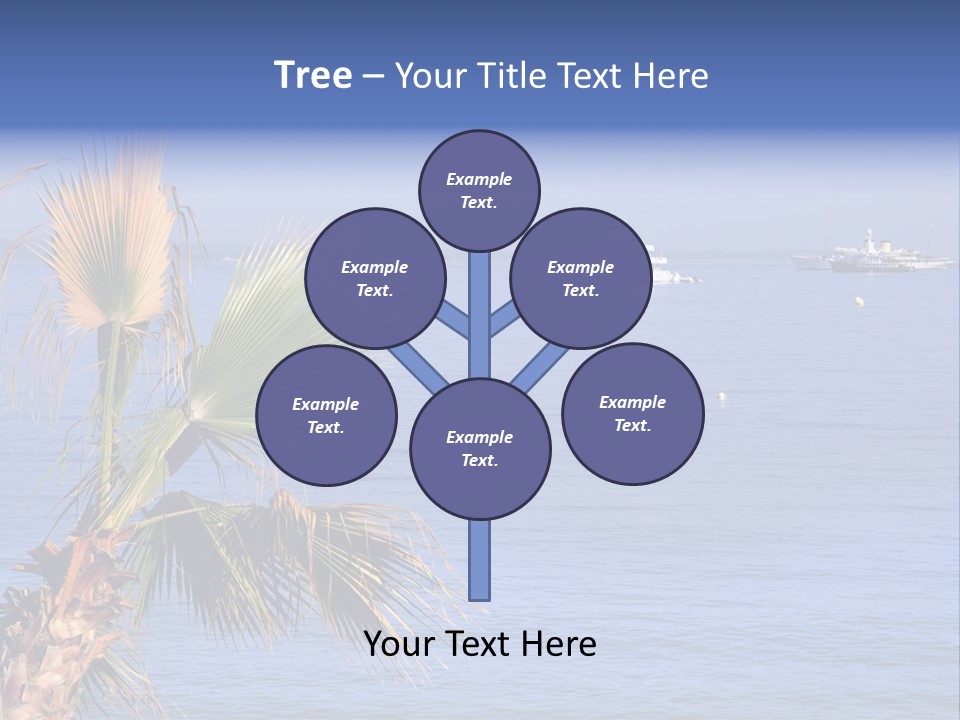 French Riviera Yacht PowerPoint Template
