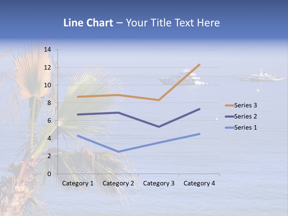 French Riviera Yacht PowerPoint Template