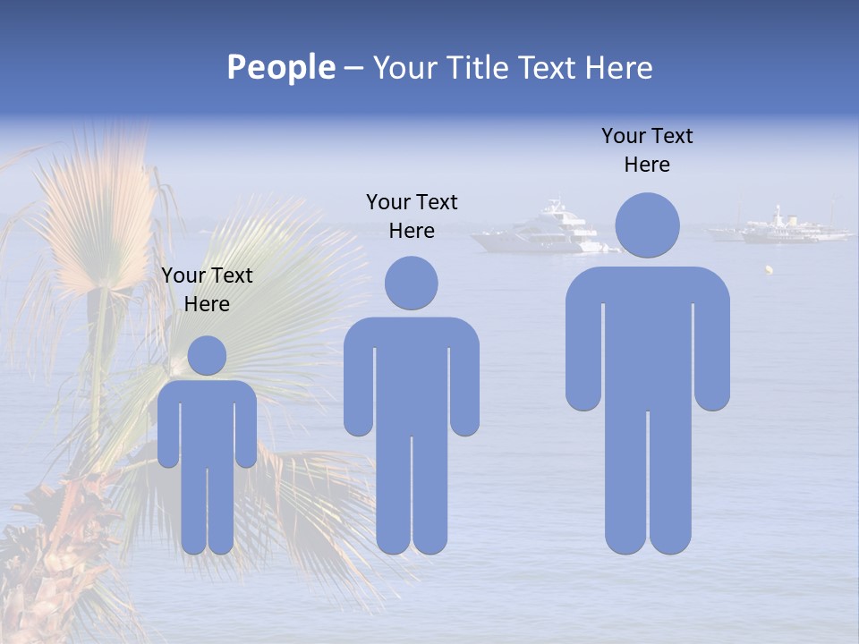 French Riviera Yacht PowerPoint Template