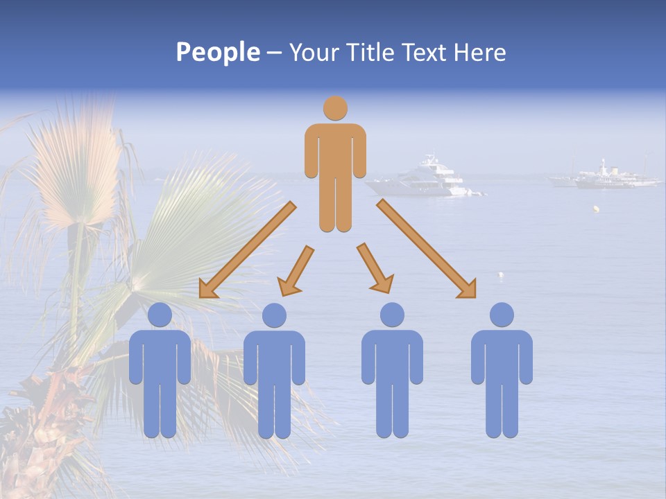 French Riviera Yacht PowerPoint Template