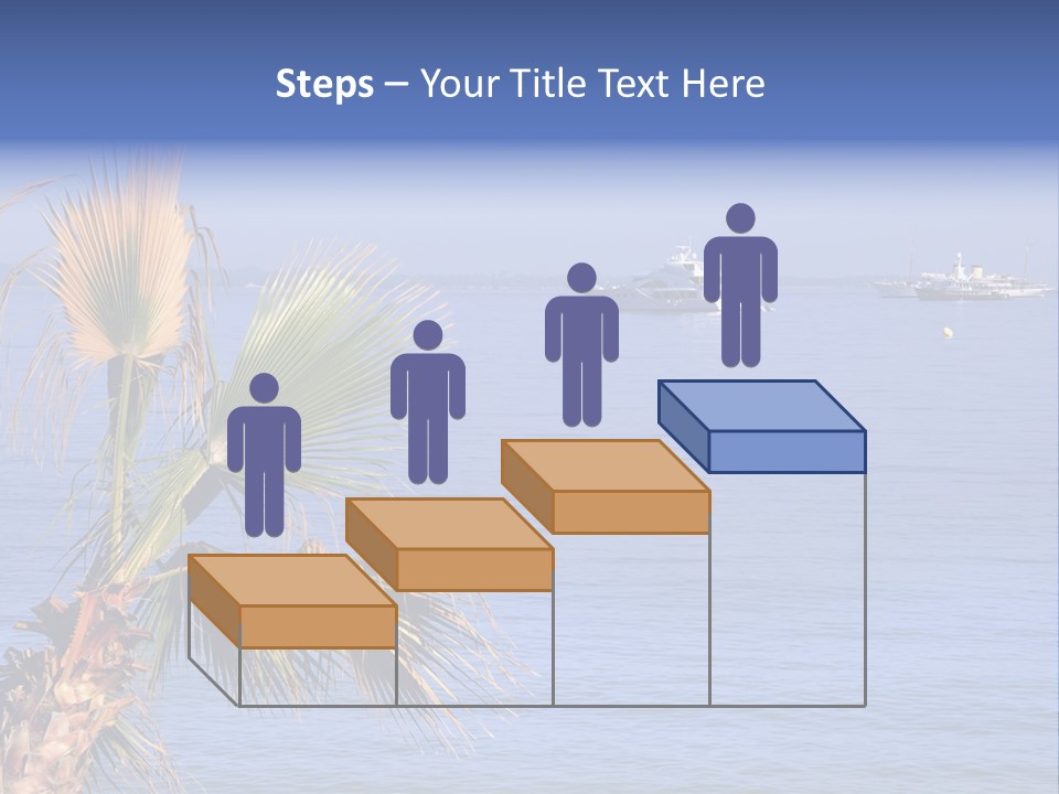 French Riviera Yacht PowerPoint Template