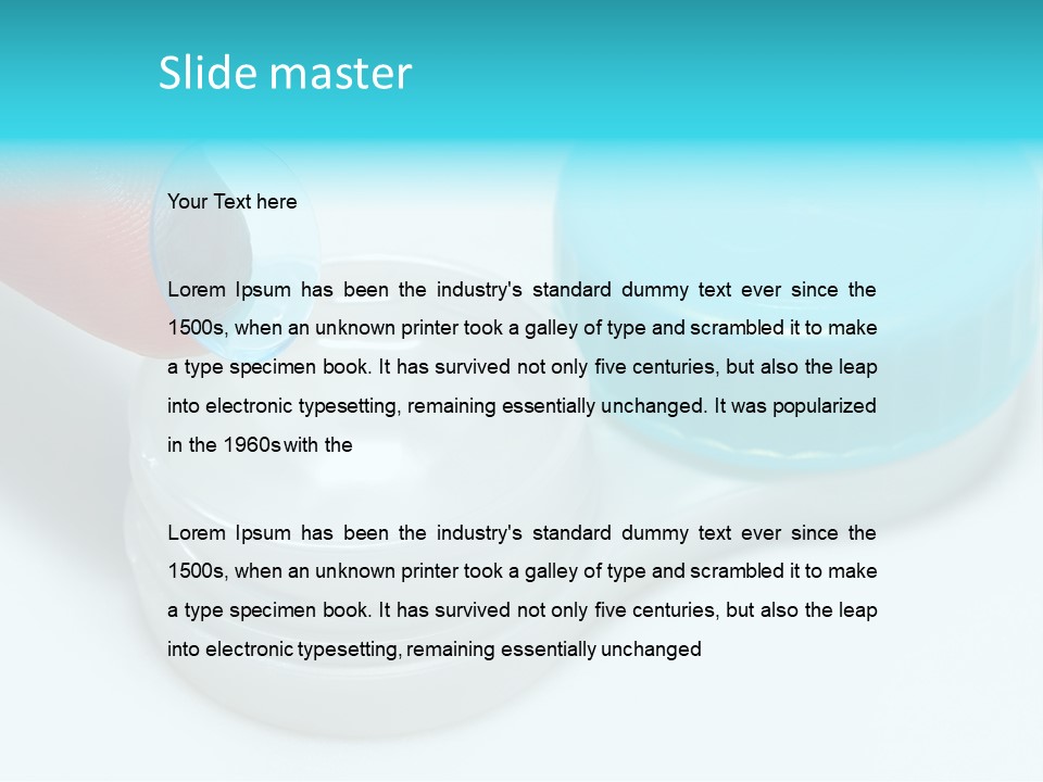 Care Wash Clear PowerPoint Template