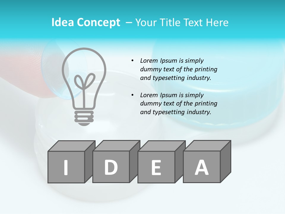 Care Wash Clear PowerPoint Template