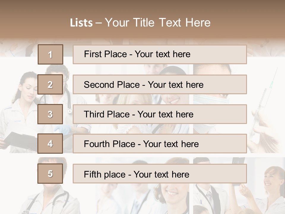 Dia Do Hospital PowerPoint Template