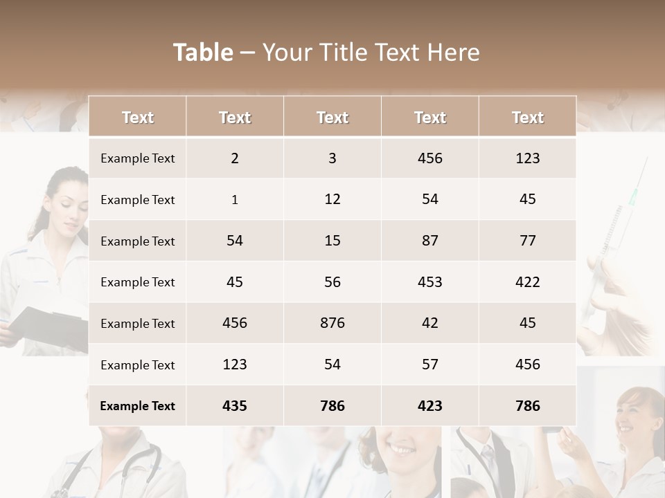 Dia Do Hospital PowerPoint Template