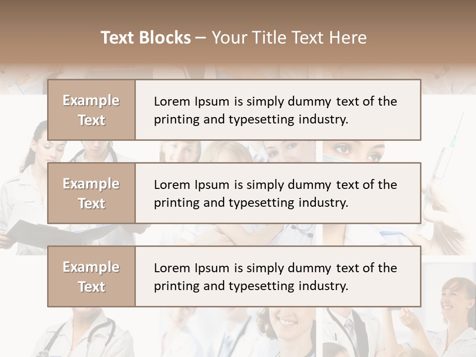 Dia Do Hospital PowerPoint Template
