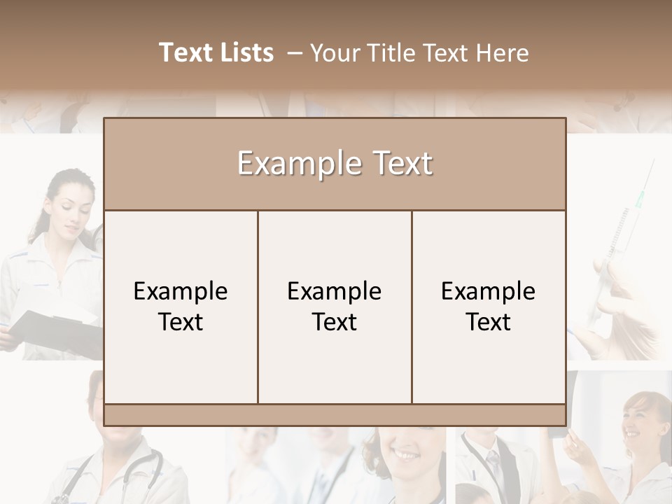 Dia Do Hospital PowerPoint Template