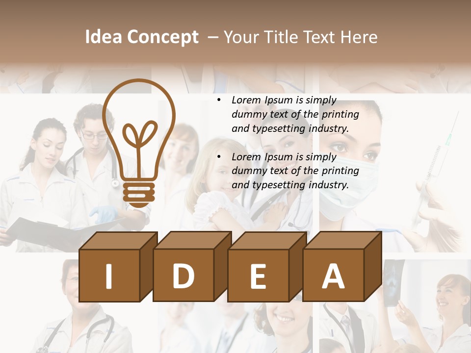 Dia Do Hospital PowerPoint Template