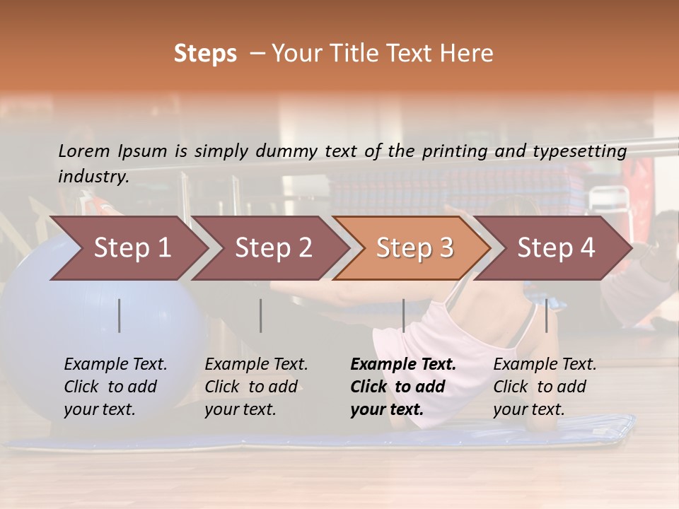 Pilates Classes PowerPoint Template