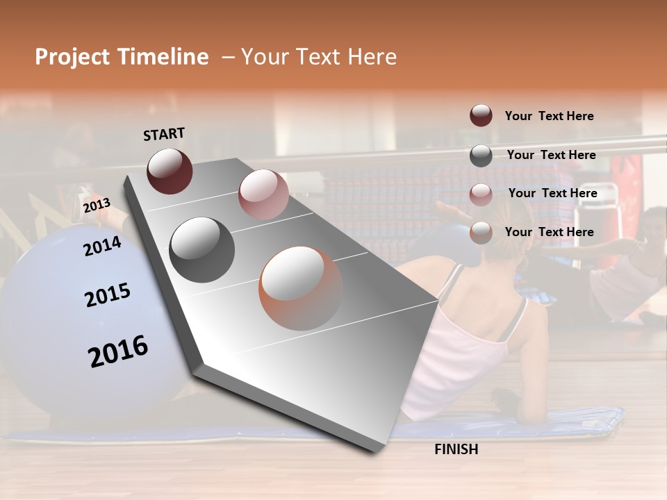 Pilates Classes PowerPoint Template