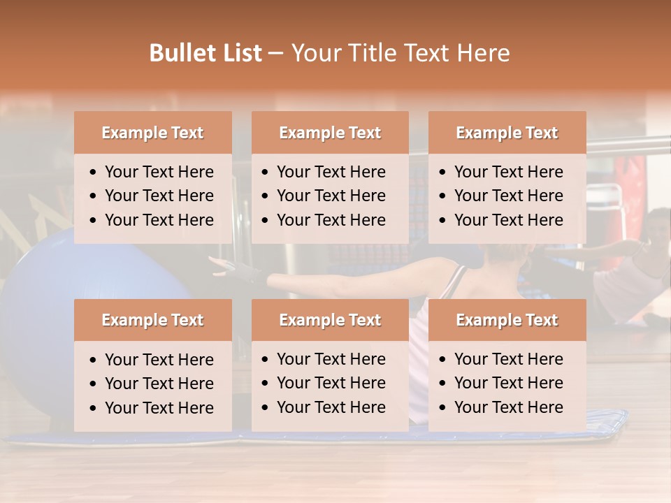 Pilates Classes PowerPoint Template