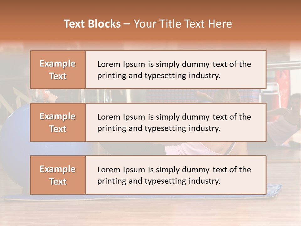 Pilates Classes PowerPoint Template