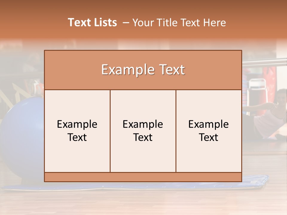 Pilates Classes PowerPoint Template