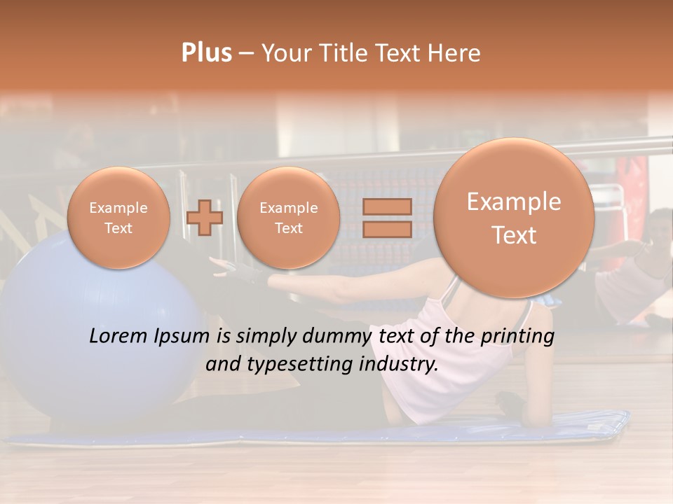 Pilates Classes PowerPoint Template