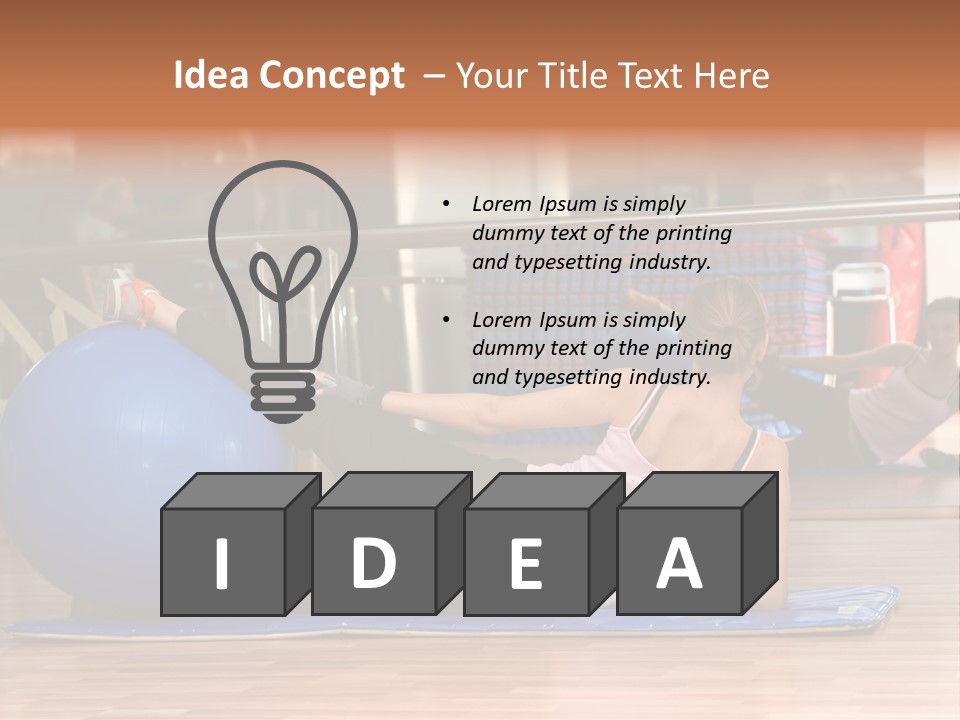 Pilates Classes PowerPoint Template