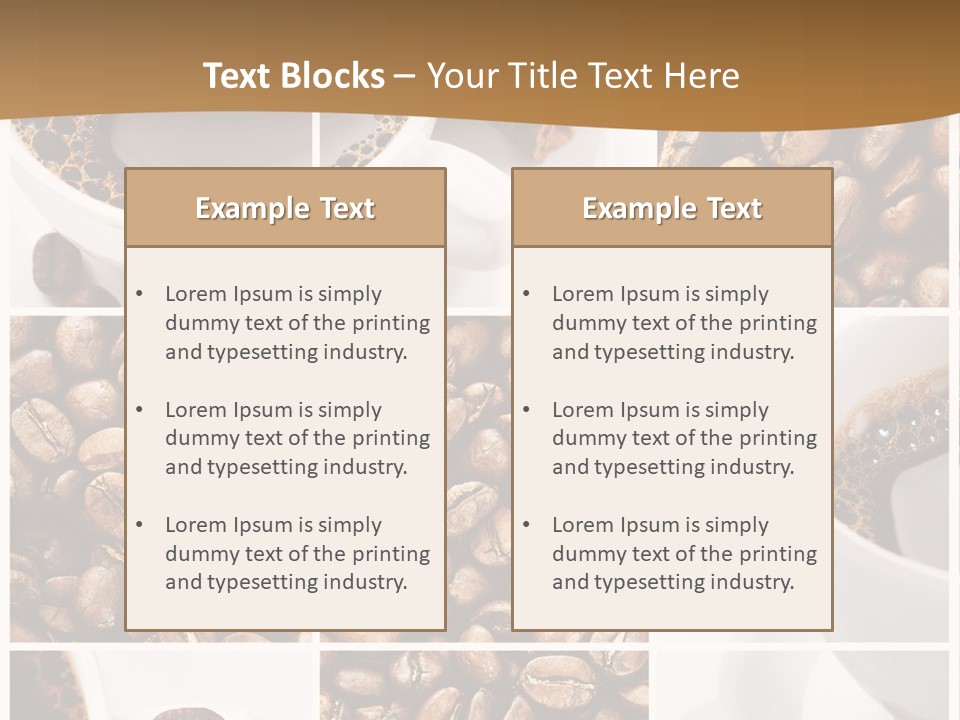 Morning Coffee PowerPoint Template
