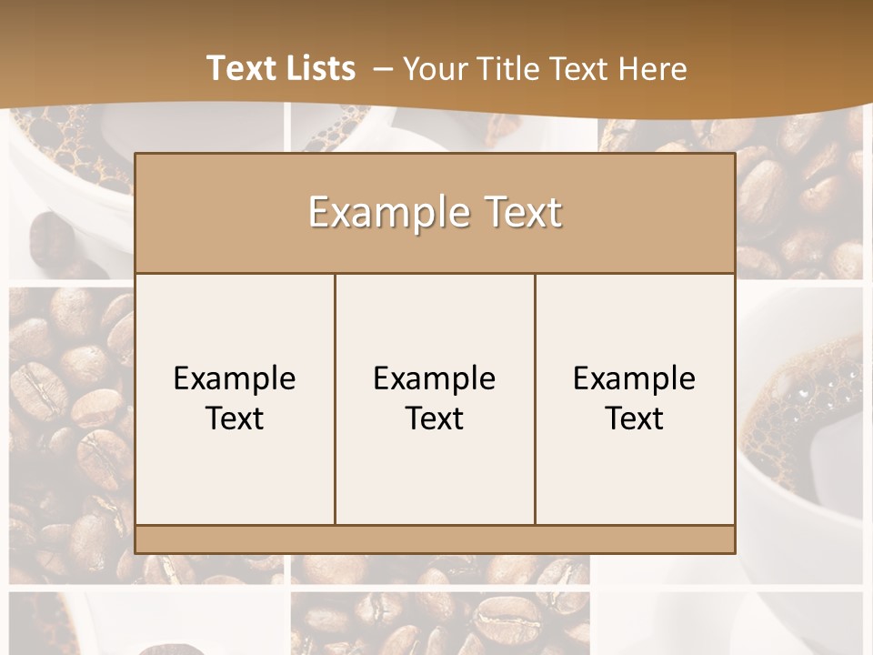 Morning Coffee PowerPoint Template
